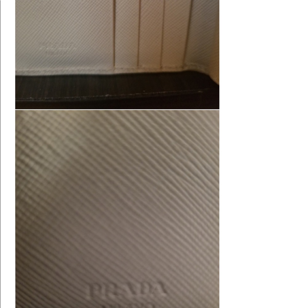 Small Saffiano Authentic Prada Wallet